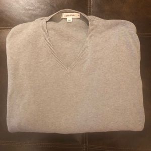 Mens Calvin Klein V-Neck Sweater (XXL)